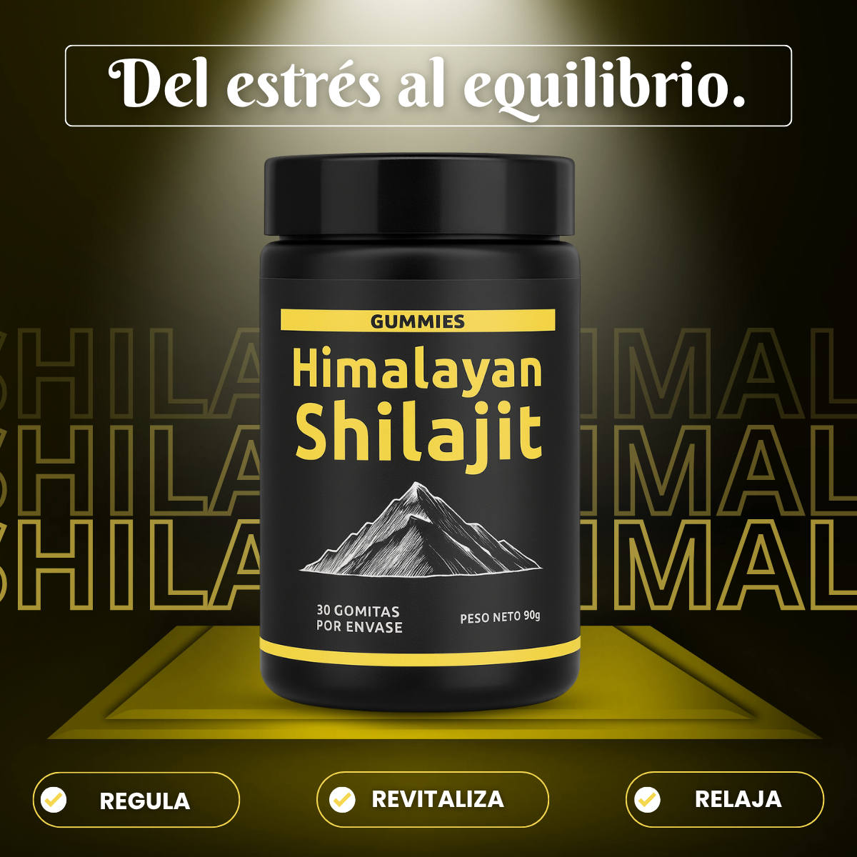 Shilajit Vital Gummies - Energía Ancestral en Cada Bocado